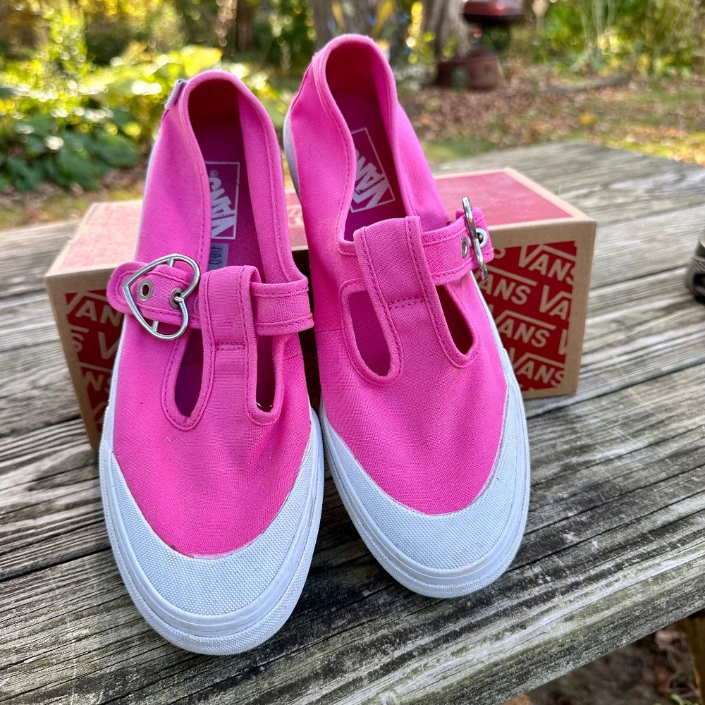 Vans Sneakers Mary Jane Style 93 Azalea Pink/true white
